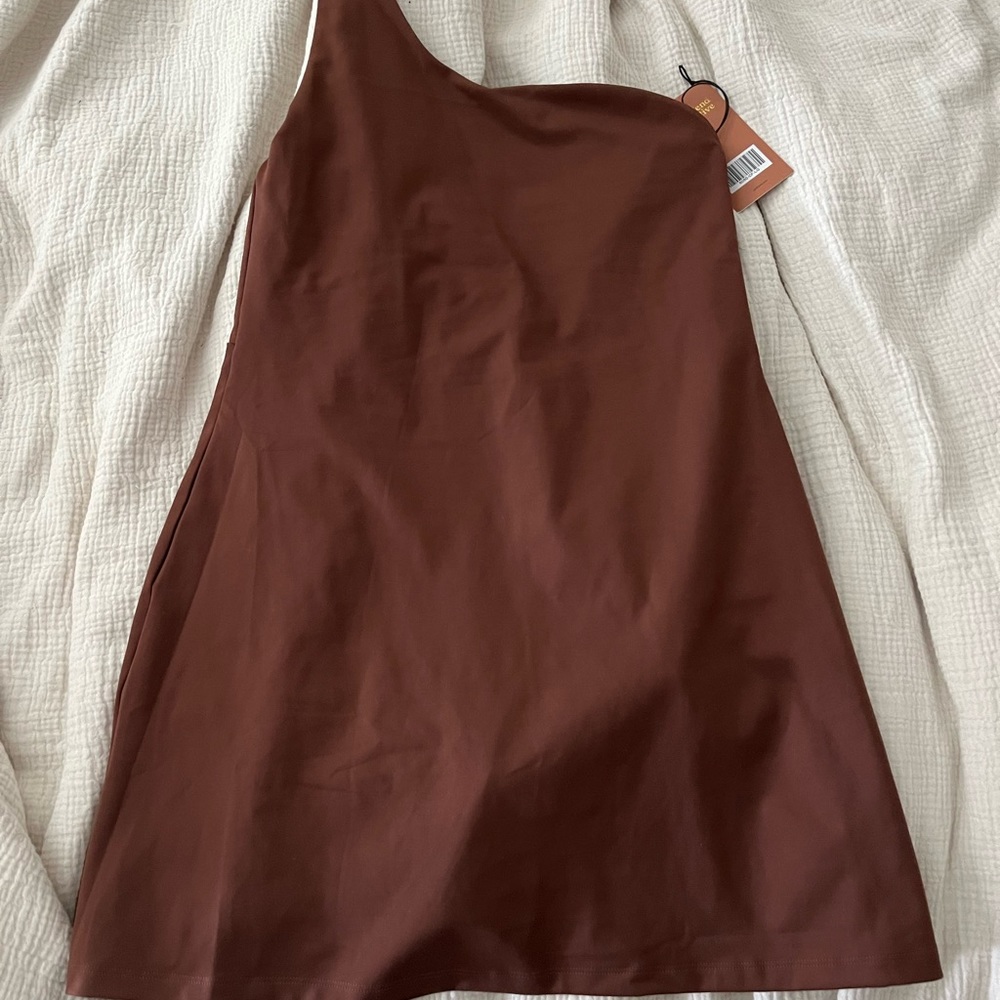 Bianca Girlfriend Collective One-should dress - Picture 3 of 3